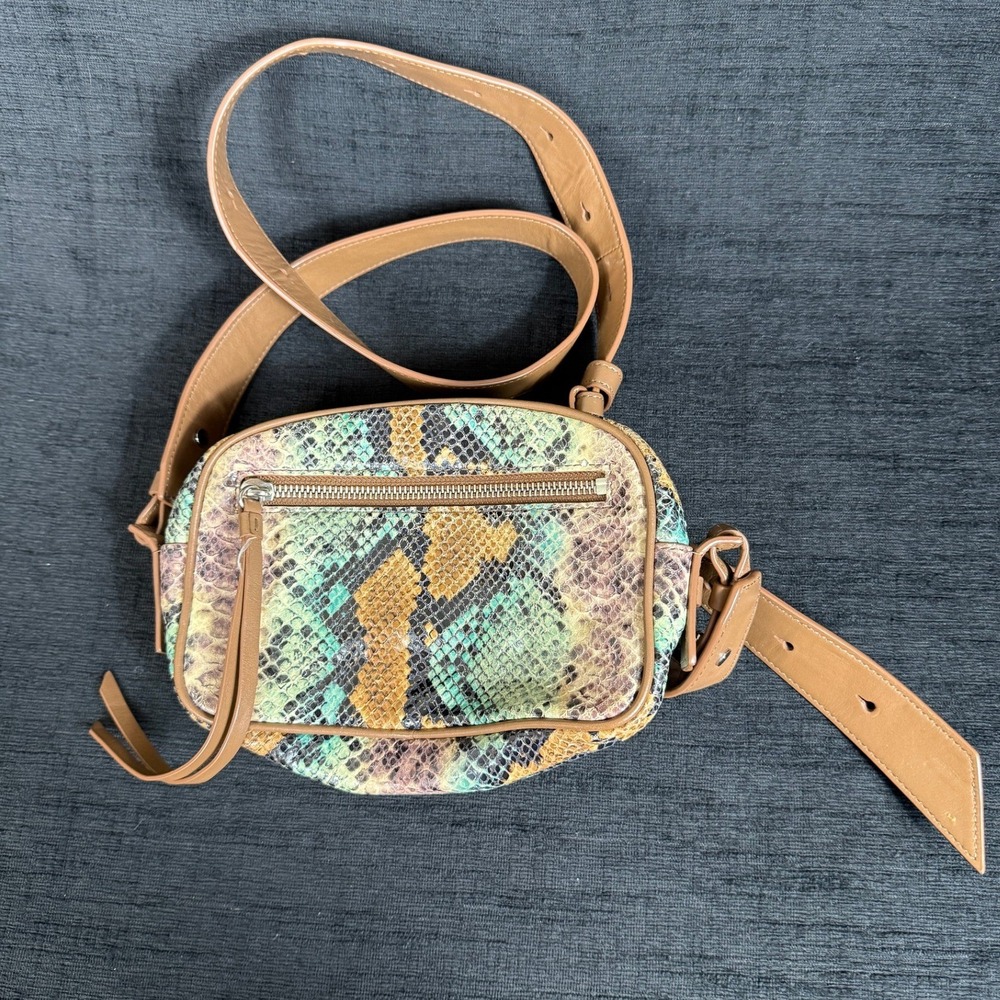ALLSAINTS Bumbag Xbody Chofu Snake Print Bag